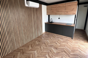 kuchnia w pawilonie mieszkalnym