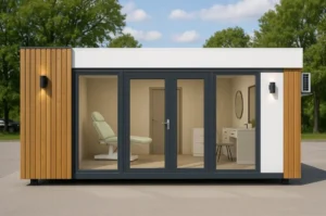 Pawilon na salon kosmetyczny