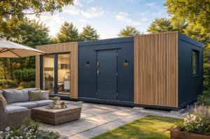 Kontener mieszkalny pawilon mieszkalny całoroczny dom kontenerowy