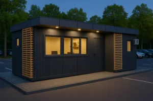 kontener stróżówka