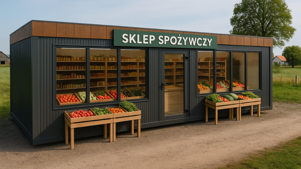 Sklep Spożywczy z Kontenera