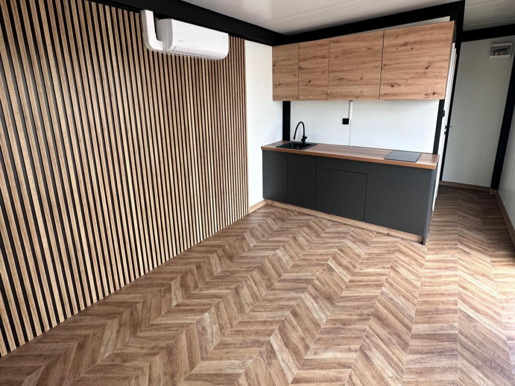 kontener mieszkalny z kuchnią