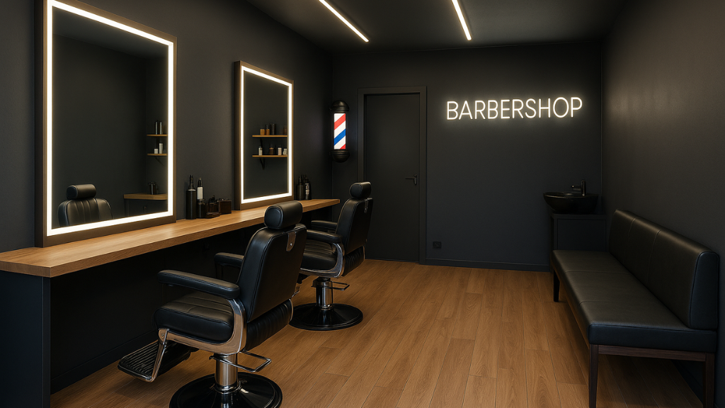 Barber z kontenera