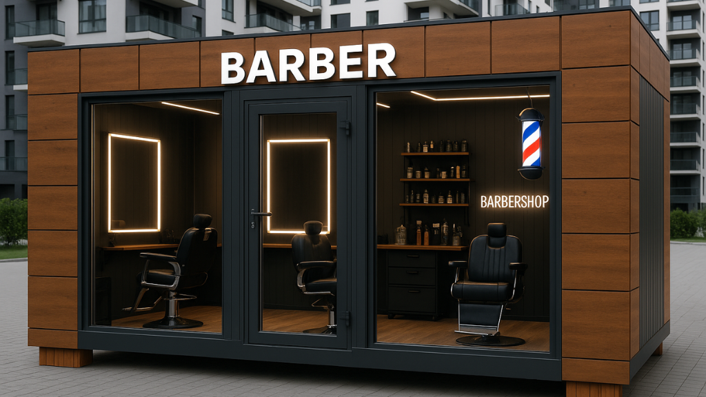 Barber z Kontenera