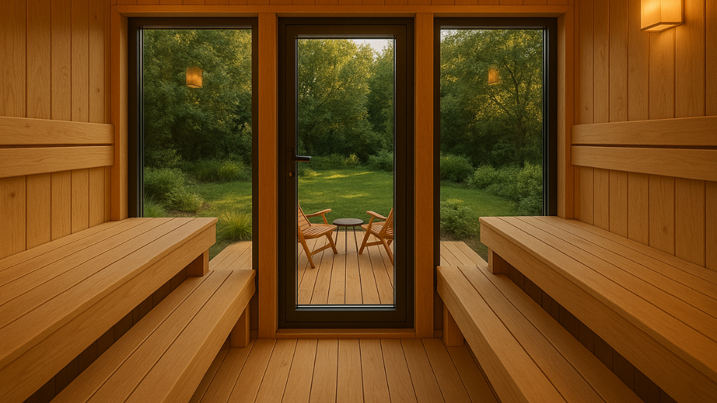 Sauna Ogrodowa z Kontenera